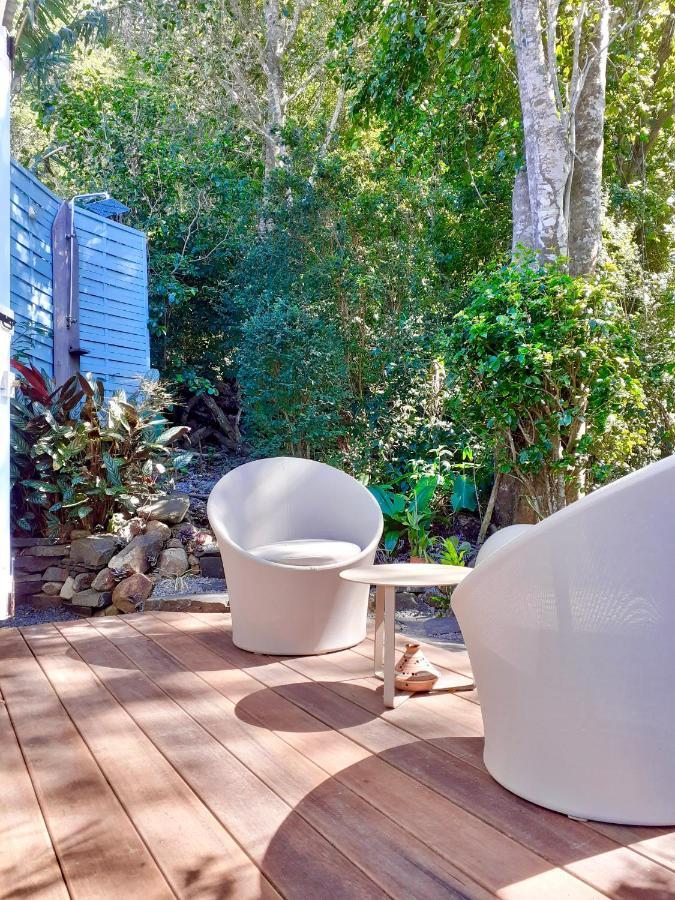Le Surf Lodge, Chambre Avec Vue Mer Dans Un Ecrin De Verdure 데샤이에스 외부 사진